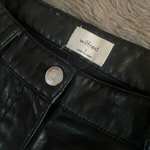 Women’s Wilfred Pleather Pants ( 2 )